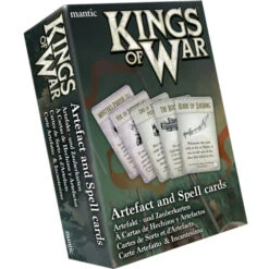 Kings Of War 3E: Spell & Artefact Cards
