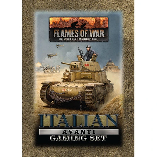 Flames Of War WW2: Italian Avanti Tin